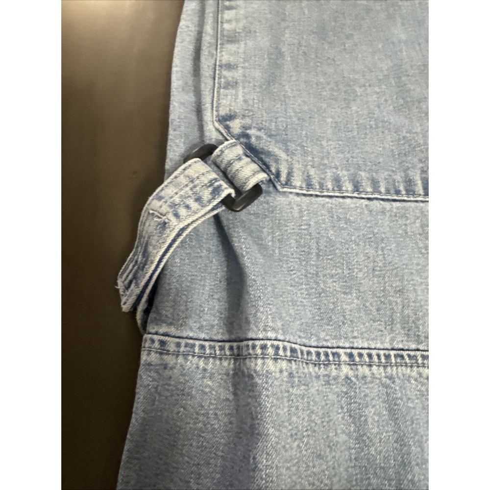 Vintage Men's Levi's L2 Wide Leg Carpenter Baggy Jeans 90s 37x31 Skater Grunge - Picture 6 of 16